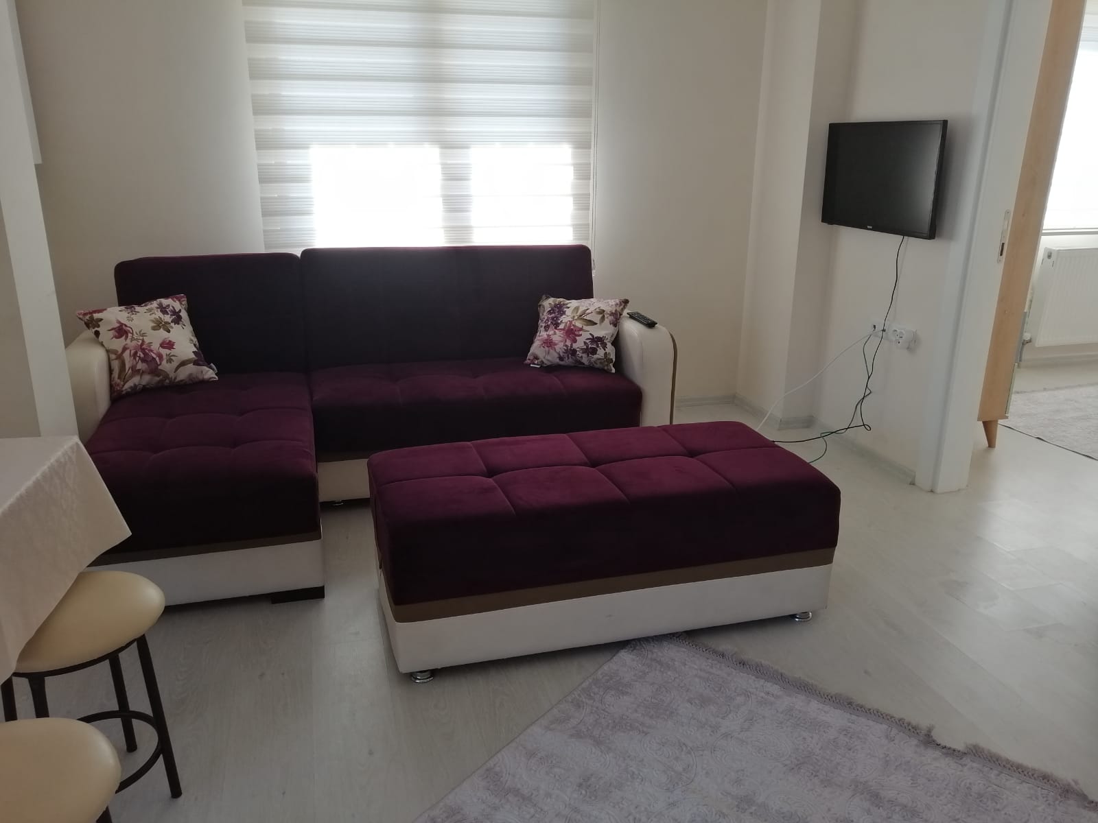 Atakum körfez 1+1 kiralık eşyalı daire