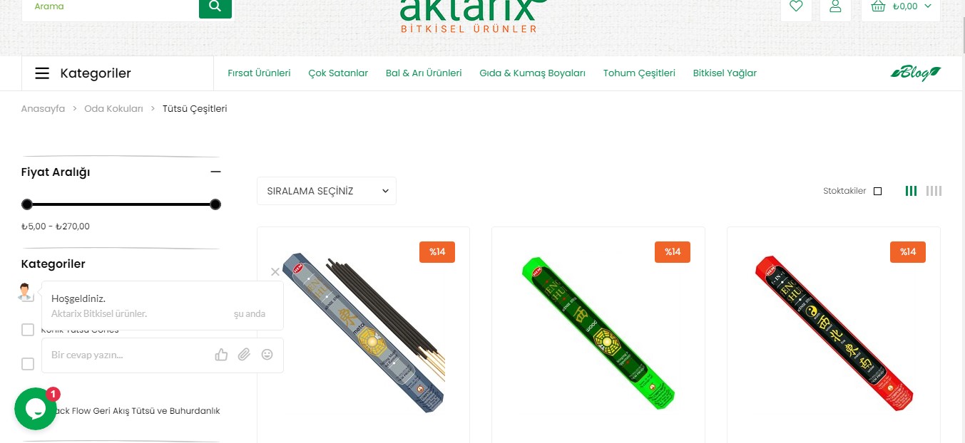 Tütsü -Tütsü Çeşitleri - Modelleri ve Fiyatları - Aktarix.com