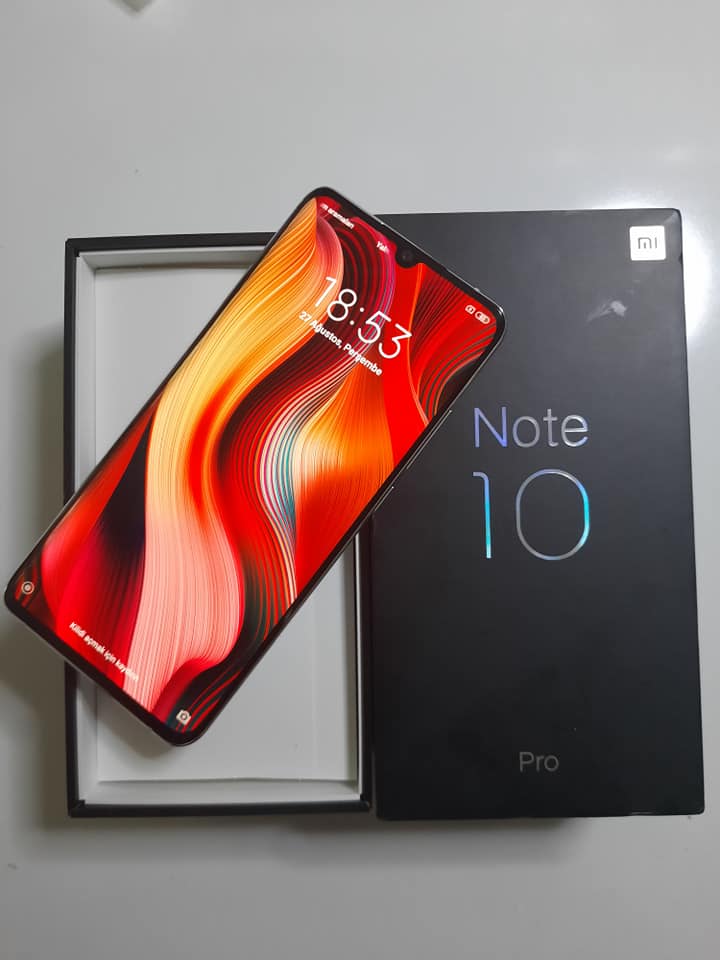Xiaomi NOTE 10 PRO 2. ikinci el fiyatı cep telefonu satılık