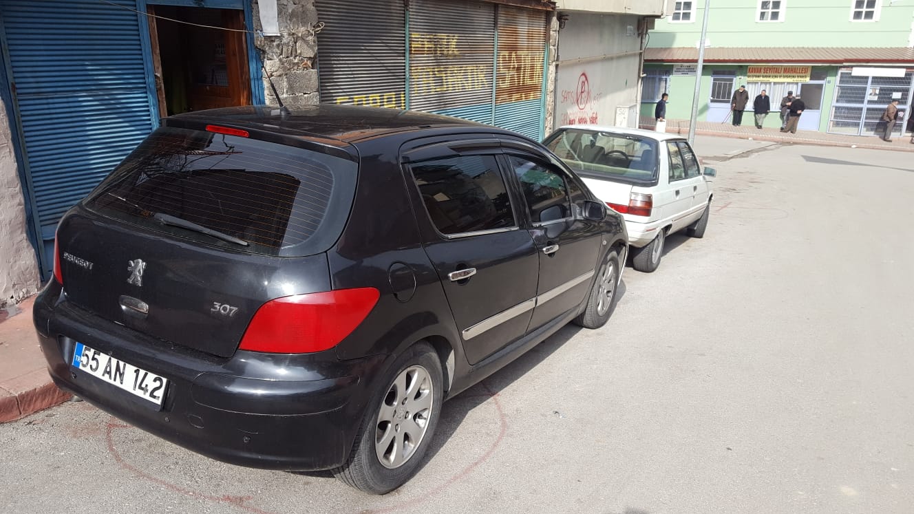 peugeot 307 hdi samsun satılık sahibinden siyah