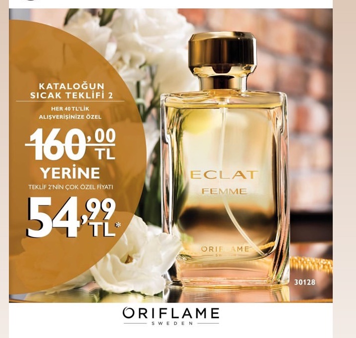 Oriflame Eclat Femme kadın parfümü sipariş ver